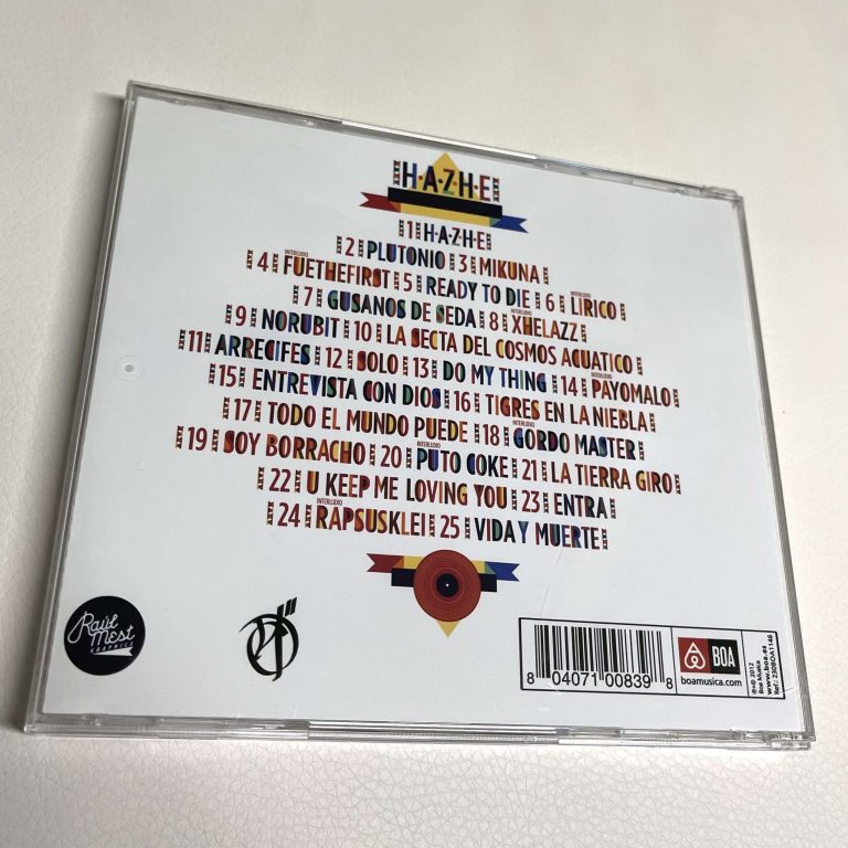 Hazhe- H-a-z-h-e- CD – detalle