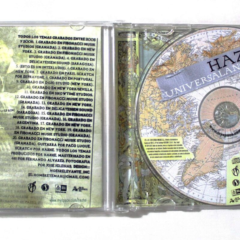 Hazhe - Universal Language - CD – detalle