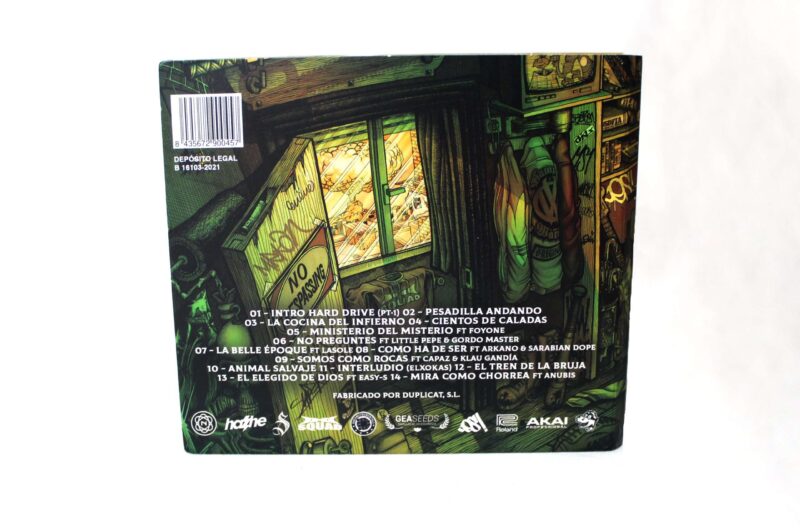 Nucleares - Hard Drive - CD – detalle